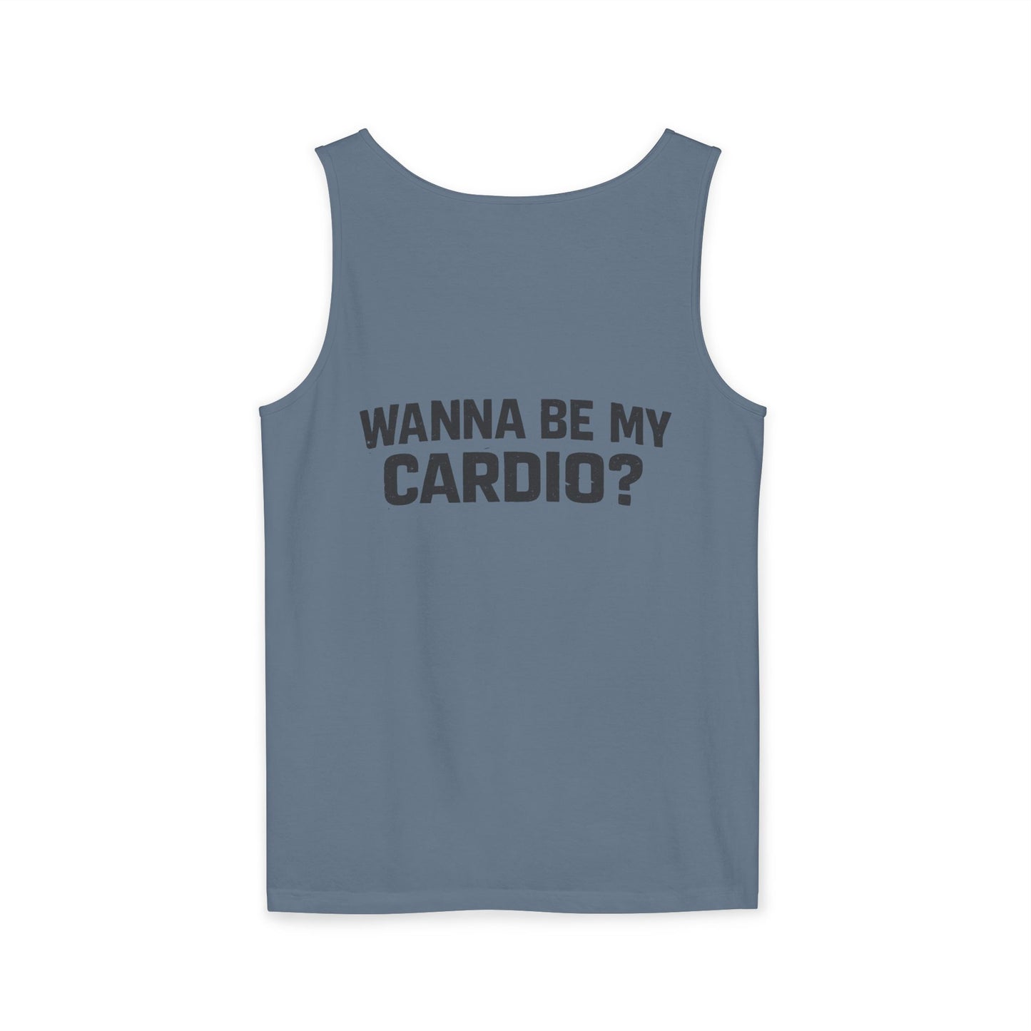 Wanna Be My Cardio? Tank Top | Funny Fitness Workout Shirt
