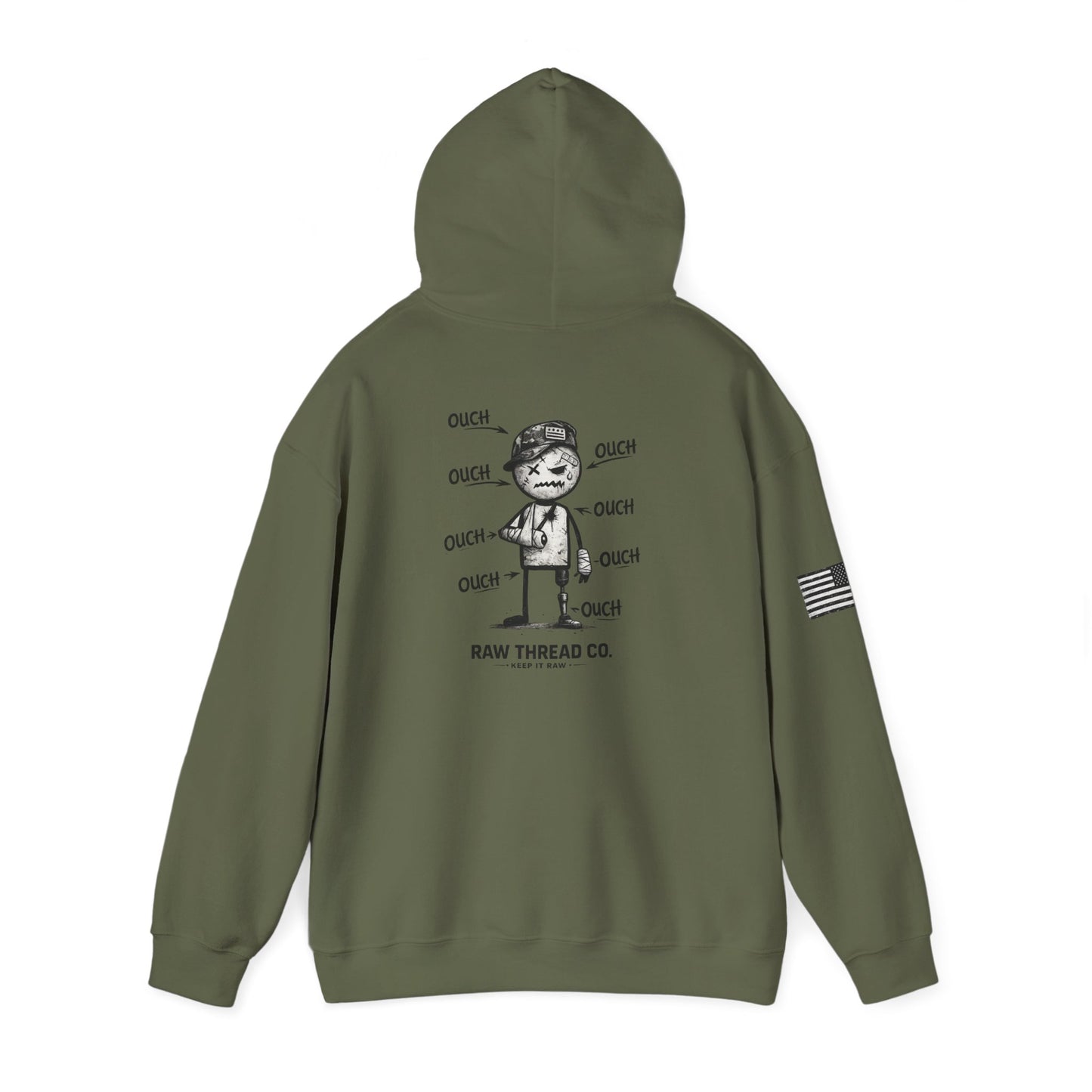 Voodoo Veteran hoodie | Ouch Veteran