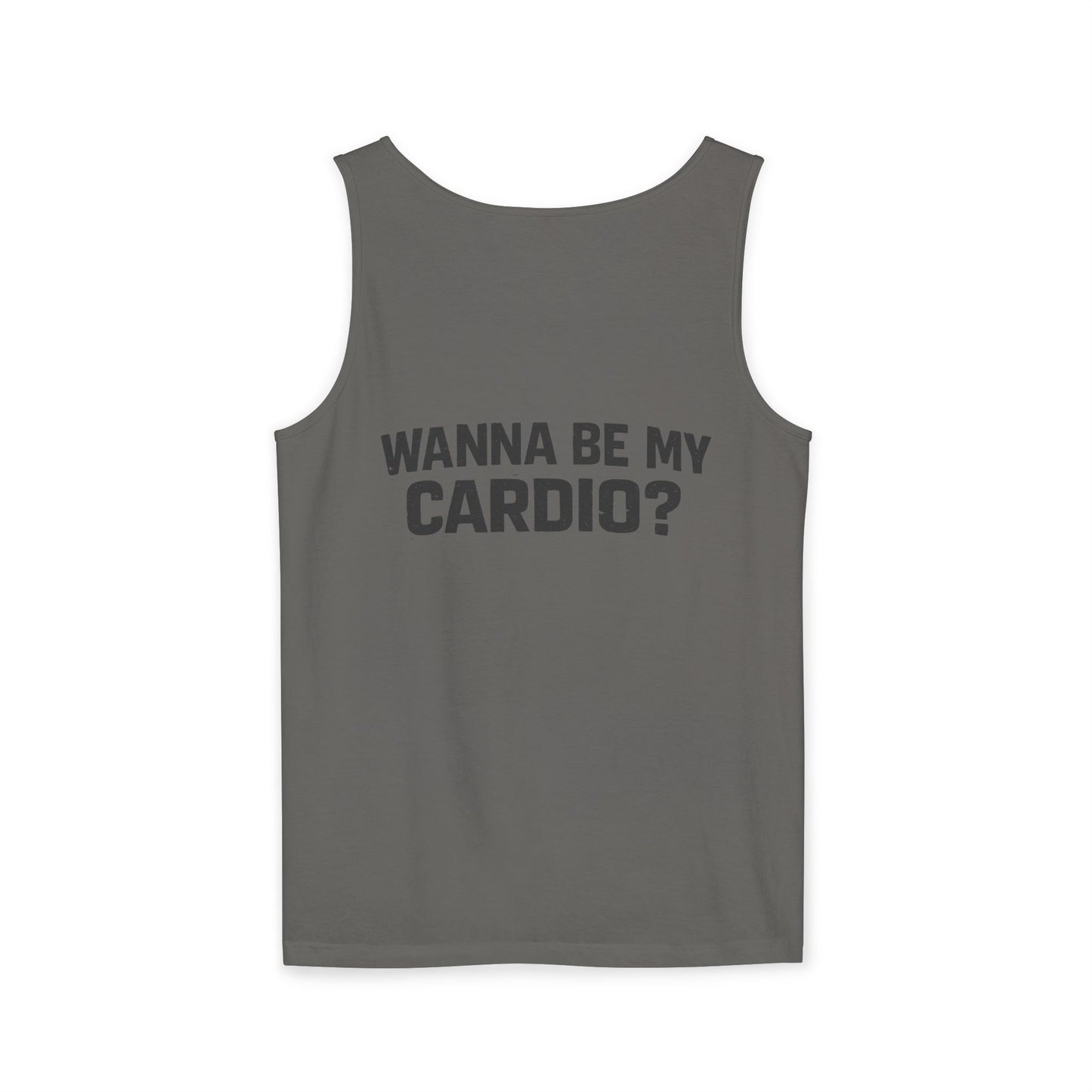Wanna Be My Cardio? Tank Top | Funny Fitness Workout Shirt